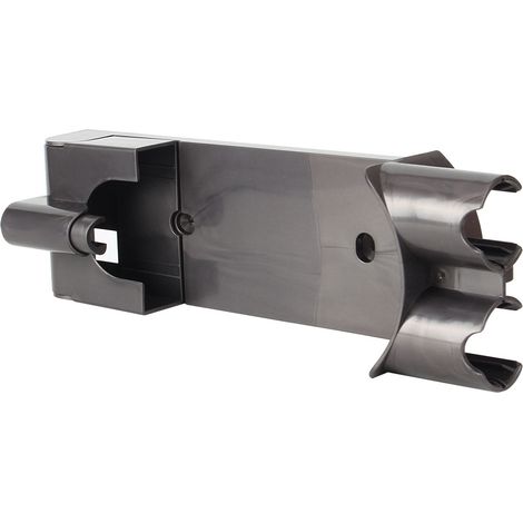 Ortviai Support mural pour aspirateur Dyson V7 et V8 – Base de chargement en ABS, 320 x 95 x 72 mm, vis inclus (1/3)