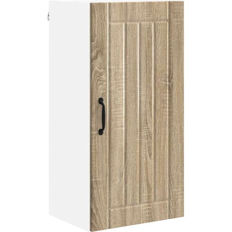 Maison Exclusive - Armadietto a muro LUCCA Rovere Sonoma 40 x 31 x 80 cm