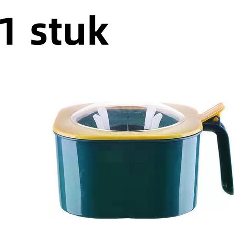 1 boîte à épices de cuisine avec compartiments multiples, bleue (1/5)