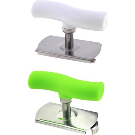 2Pcs Ouvre Bocal en Acier Inoxydable Antidérapant Cuisine Ouvre (1/5)