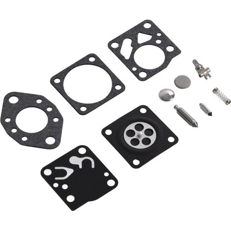 Kit de joints de carburateur pour tronçonneuses Tillotson RK13HU, RK14HU et modèles HU, compatibles avec les tronçonneuses Stihl 020, 024, 028, 030 et 031. (1/4)