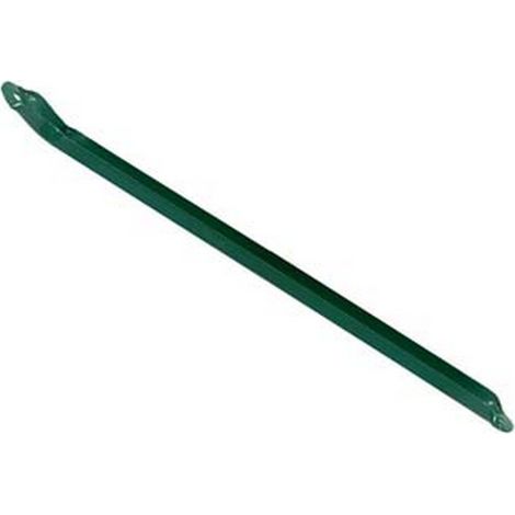 10PZ SAETTE "U" FERRO PLASTIFICATO PALI RECINZIONE cm150h. sezione