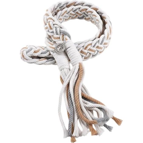Nastri per tende，clip metalliche per tende，cordoncini decorativi minimalisti，cordoncini spessi intrecciati a mano (1/5)