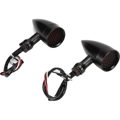 Feux clignotants LED style rétro pour moto Honda, ampoules bulle, indicateurs de direction avant/arrière, 2 pièces (1/5)