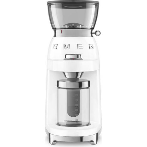 Macina caffè - SMEG - CGF03WHEU - 240 g - 150 W - Macinacaffè conico 15 livelli
