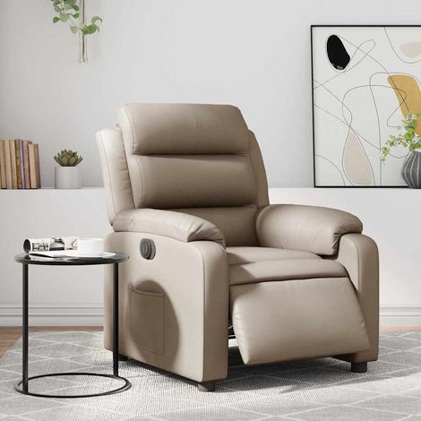 Relaxsessel Elektrisch Cappuccino-Braun Kunstleder (1/5)