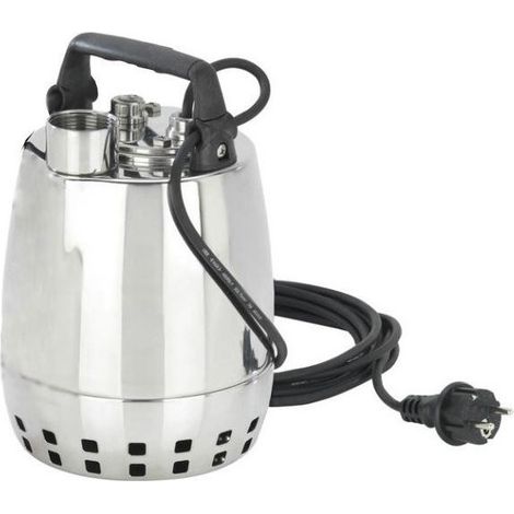Pompe de relevage Calpeda GXRM9SG 0,25 KW - Monophasé 220V - Jusqu'à 10,2 M3/H - Livrée avec condensateur, flotteur réglable et un câble d'alimentation - Immersion de 15mm mini à 5m max (1/6)