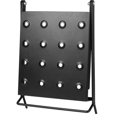 Plateforme de Travail Plate-Forme Escalier 150kg Acier Allié Noir (1/5)
