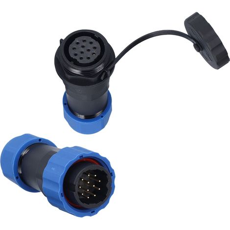 Prise de courant aéronautique étanche IP68, connecteur de câble 250 V 5 A, broche SP2012 (1/5)