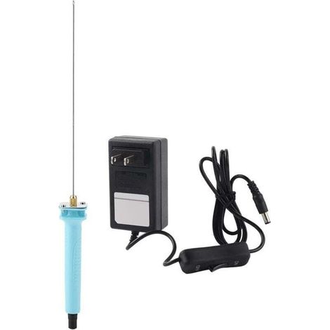 Cortadora de espuma eléctrica de 20 cm, cortadora de alambre caliente para espuma de poliestireno, pluma de grabado de corte térmico (1/3)
