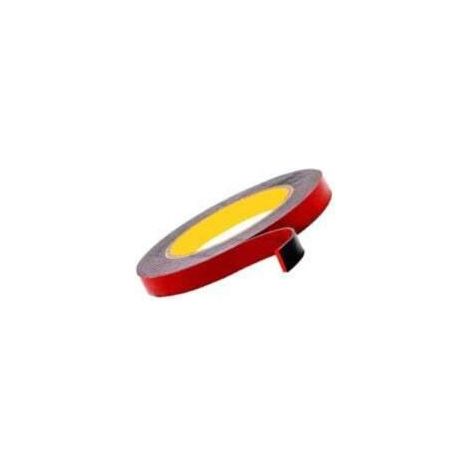 3M VHB Ruban Adhésif Double Face Extra Fort, Noir, Étanche, Résistance à haute température, pour intérieur & extérieur, 3m x 1.5cm,de (1/4)