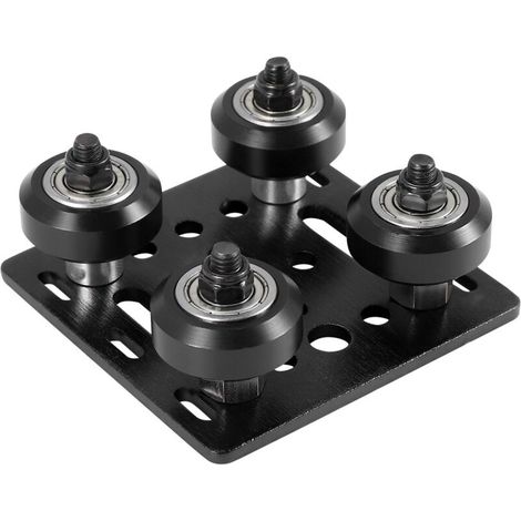 Portalbauplatte, V-Nut-Riemenscheibe, europäisches Aluminiumprofil 2020, Zubehör für 3D-Drucker (1/4)