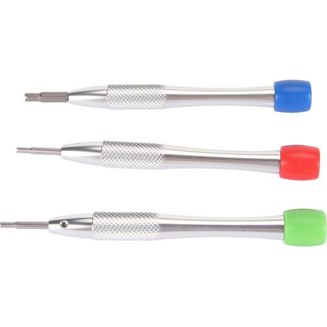Kit de 3 tournevis pour montres, outil de réparation de mouvement pour balancier ETA 2824, 2834 et 2836 (1/5)