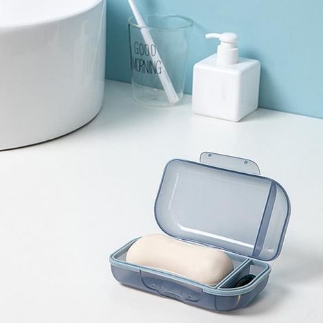 Porte-savon de voyage - FAFEICY - Élégant et léger - Anti-fuite - Portable - Matériaux sûrs (1/4)