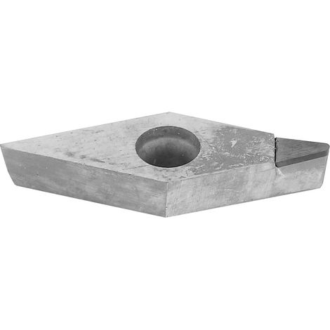 Ortviai Plaquette de tournage CNC en PCD VCGT110308 pour aluminium et cuivre – haute dureté et résistance thermique (1/5)