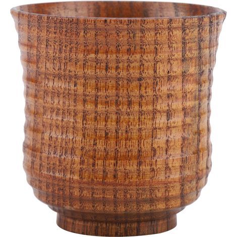 Boîte à thé en bambou naturel, gobelets artisanaux pour bière et vin (1/5)