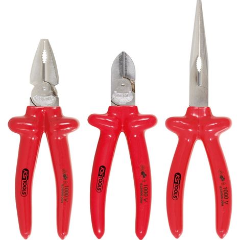 KS Tools 1000V Zangen-Satz, 3-tlg (1/2)