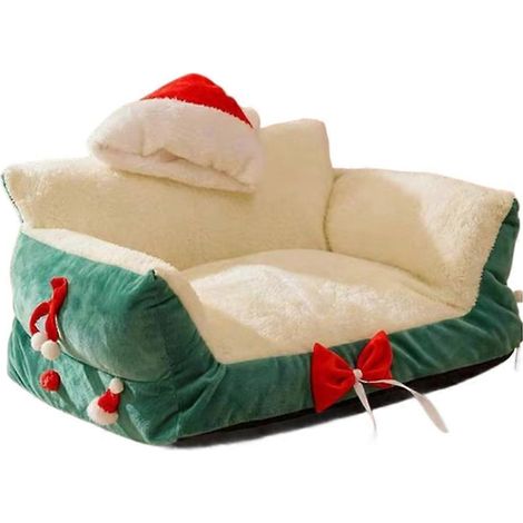 Petit panier pour chat lavable et antidérapant, nid d'hiver, accessoires pour animaux de compagnie CozyPet Nest pour animaux d'intérieur, salon, chambre, balcon B (1/5)