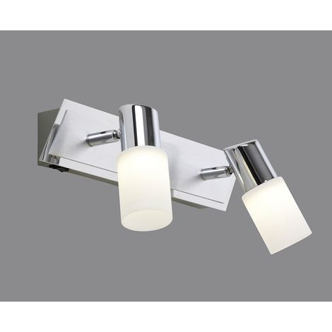 Plafoniera da Interno a LED in Metallo Cromo