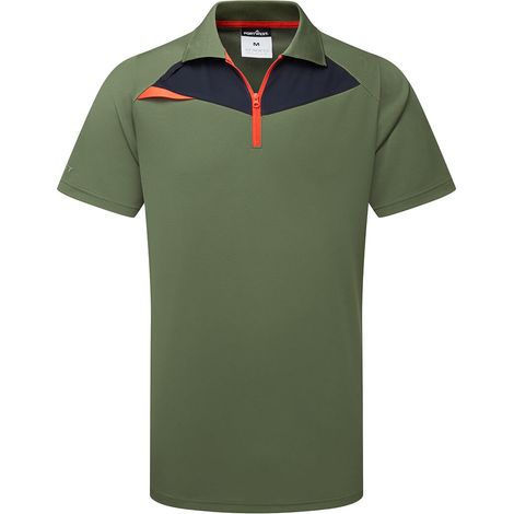 Polo DX4 de manga corta, imagen corporativa Nuevo color PORTWEST DX410 XL Verde musgo