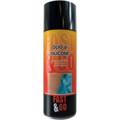 12 x FASTGO OLIO DI SILICONE 400 ML