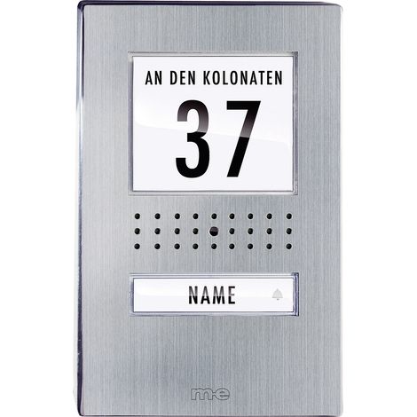 m-e VDV 510.1 EG Video-Türsprechanlage, Außeneinheit (1/3)