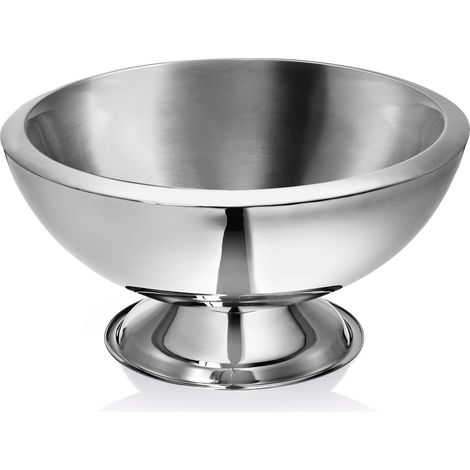 Saladier de cuisine en Acier au nickel-chrome 15 L H 225 mm Ø 430 mm - Was Germany