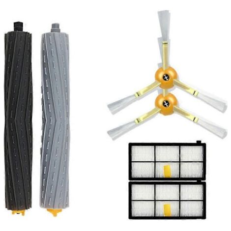 BARKBUSTERS Brosse principale, filtres HEPA et brosses latérales pour aspirateur robot iRobot Roomba séries 976, 960, 980, 870, 880 et 900 - Pièces détachées (1/5)