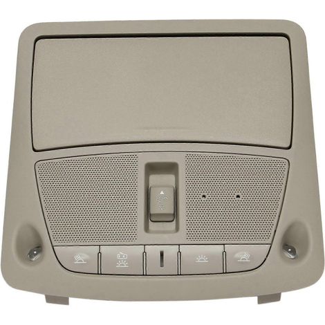 Pour Teana 2013-2018 : Lampe de lecture intérieure de pavillon, interrupteur de toit ouvrant, console centrale 26430-beige (1/5)