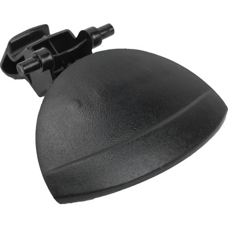 Poignée de couvercle de boîte à gants avec ressort Noir pour Citroën C4 2004-2010 (1/5)