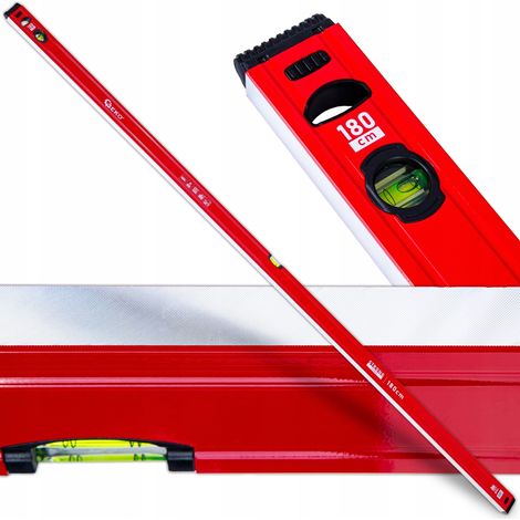 Outil de mesure Geko strong line aluminium 180 cm précis (1/3)
