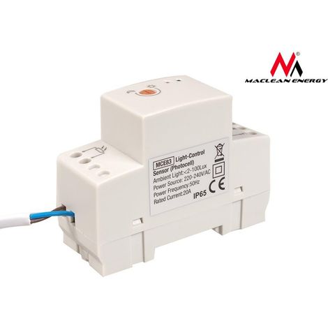 Dispositivo de control Maclean mce83 3000W montaje carril DIN (1/3)