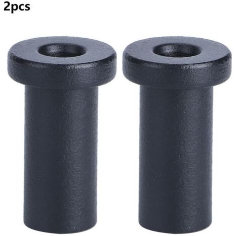 2 pièces goupille d'arbre, connecteur métallique réglable pour rail de porte de grange, fixation murale creuse, acier au carbone (1/5)
