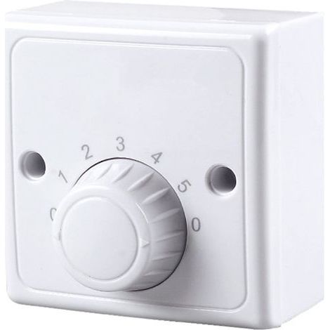 Universeller Wand-Dimmer-Schalter 220 V für Deckenventilator, fünf Geschwindigkeiten. (1/5)