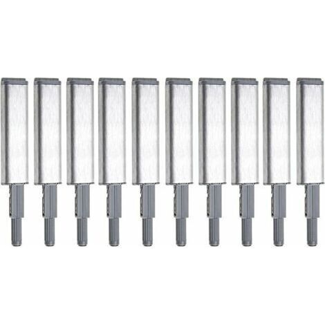 10 systèmes d’ouverture avec bouton poussoir , kit pour porte, tiroir, meuble (1/5)