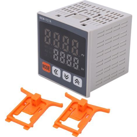 Digitalthermostat, PID-Temperaturregler, intelligenter Relaisausgang, 100-240 VAC (BEM-TC7A-14RV) (1/5)