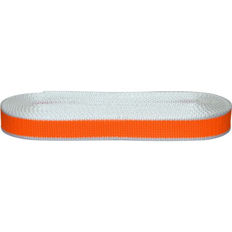 Corderie Italiane 006041719 Cintino per tapparelle, Colore Arancio, in Polipropilene, 22 mm, 5,5 mt (1/2)
