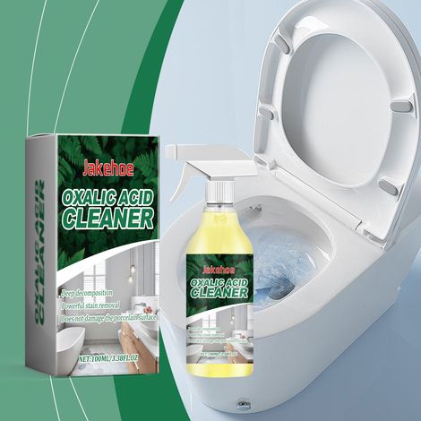Oxalsäurereiniger für Toilettenschüsseln, entfernt Flecken und Urinflecken – 100 ml -- DE (1/5)