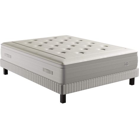 Ensemble Simmons 651 ressorts ensachés + mousse mémoire de forme SW6 160x200 (1/4)