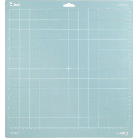 Tapis de découpe - Cricut - LightGrip - Bleu - Adhérence optimale - Réutilisable (1/2)
