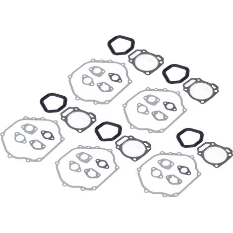 Kit de 35 joints de culasse pour carburateur et silencieux de générateur à essence (résistance à la chaleur jusqu'à 190 °F) pour appareils de 5 à 8 kW (1/5)