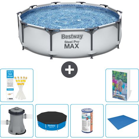 Bestway Steel Pro MAX Rund - 305x76 cm - 7-teilig S341