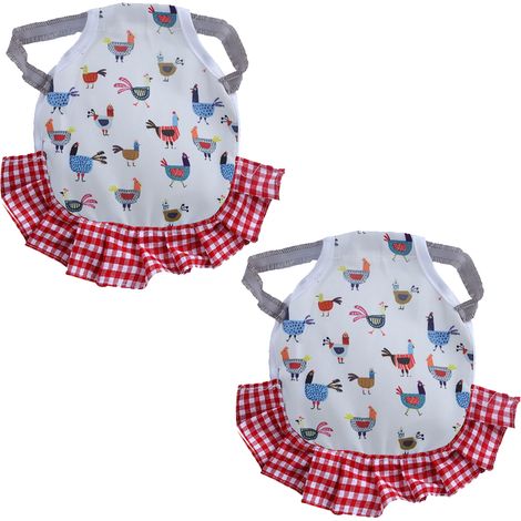 Selles pour poules, tablier de protection pour ailes arrière de volaille, style 7 (1/5)