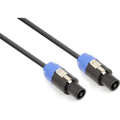 Câble d'enceinte avec connecteurs Speakon - 5 mètres (1/2)