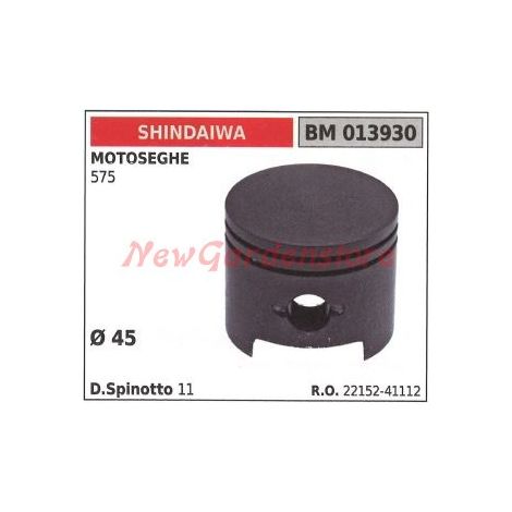 Pistone segmenti SHINDAIWA motosega modello 575 22152-41112