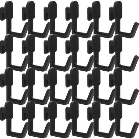24 Crochets De Panneaux Perforés Crochets Panneau Perforé Pour Organisateur Outils Accessoires De Panneaux Perg Pour Suspendre Et Ranger Outils Garage Atelier Et Cuisine (1/5)