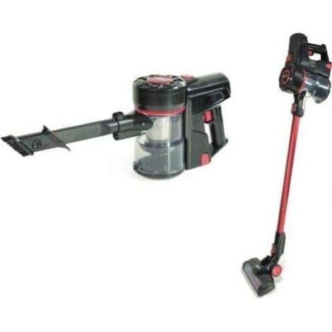 Necchi NH9205 Aspirapolvere a Bastone 2 in 1 Senza Sacchetto 120 W 7000 Pa Batteria Litio 22,2 V 30 min colore Nero Rosso (1/2)