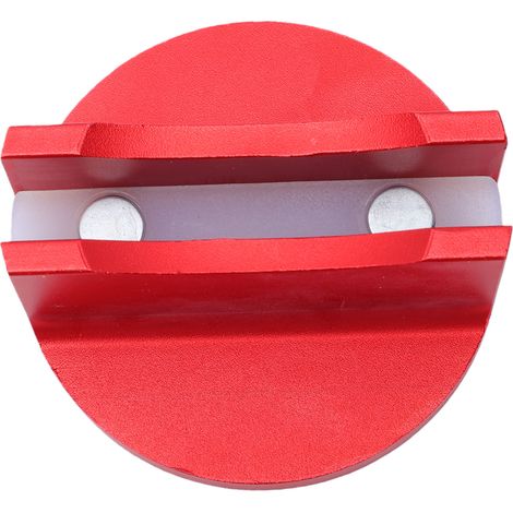 Adattatore in lega di alluminio per guida di saldatura, protezione con morsetto magnetico scanalato (1/5)