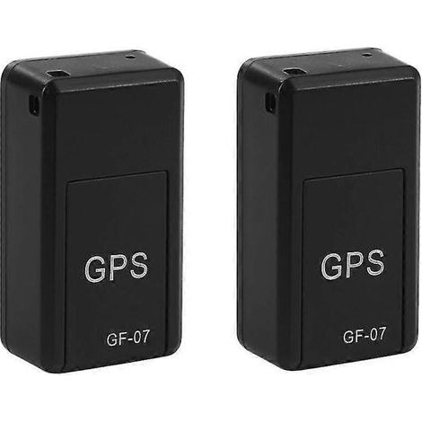 Set mit 2 langlebigen magnetischen GPS-Trackern für Autos, Transporter und Anhänger. Versteckte Spionage-App.