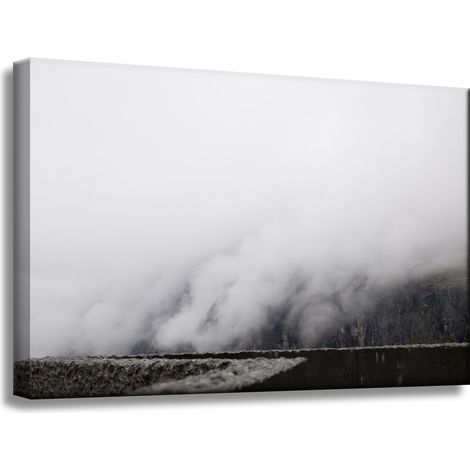 Leinwanddruck Natur Nebel in den Bergen 60x40 cm